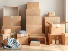 كراتين لنقل الأدوات الزجاجية بأمان بالكويت 